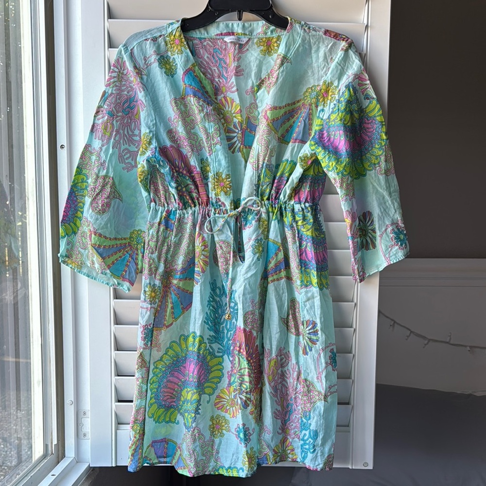 Trina Turk Pastel Floral Coverup